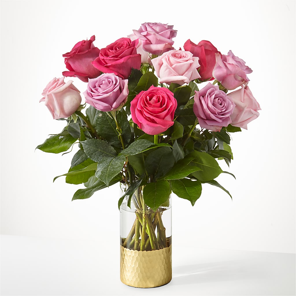 Pure Beauty Mixed Roses – MEME'S FRANKLIN FLOWER SHOP, Franklin LA