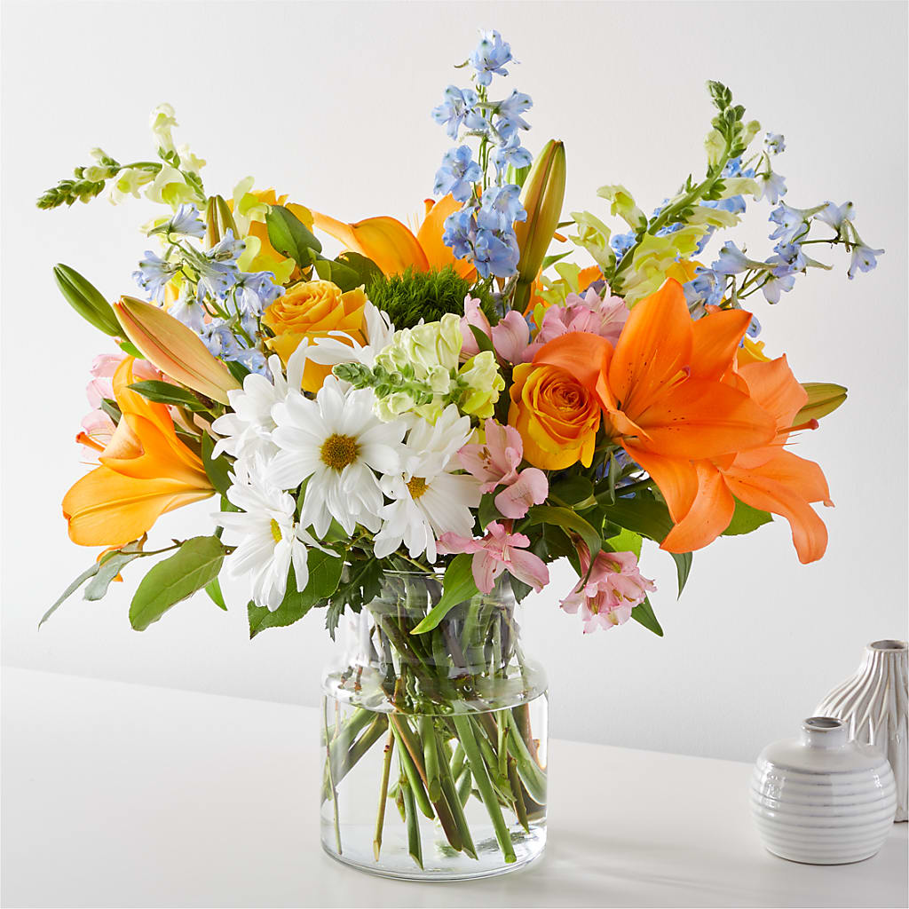 Sun Salutation Bouquet – MEME'S FRANKLIN FLOWER SHOP, Franklin LA