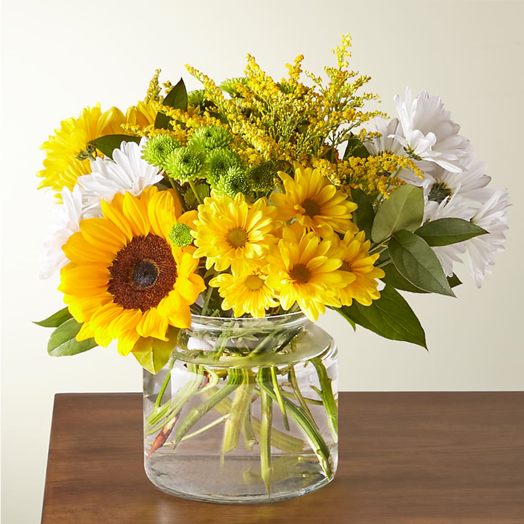 Hello Sunshine Bouquet – MEME'S FRANKLIN FLOWER SHOP, Franklin LA