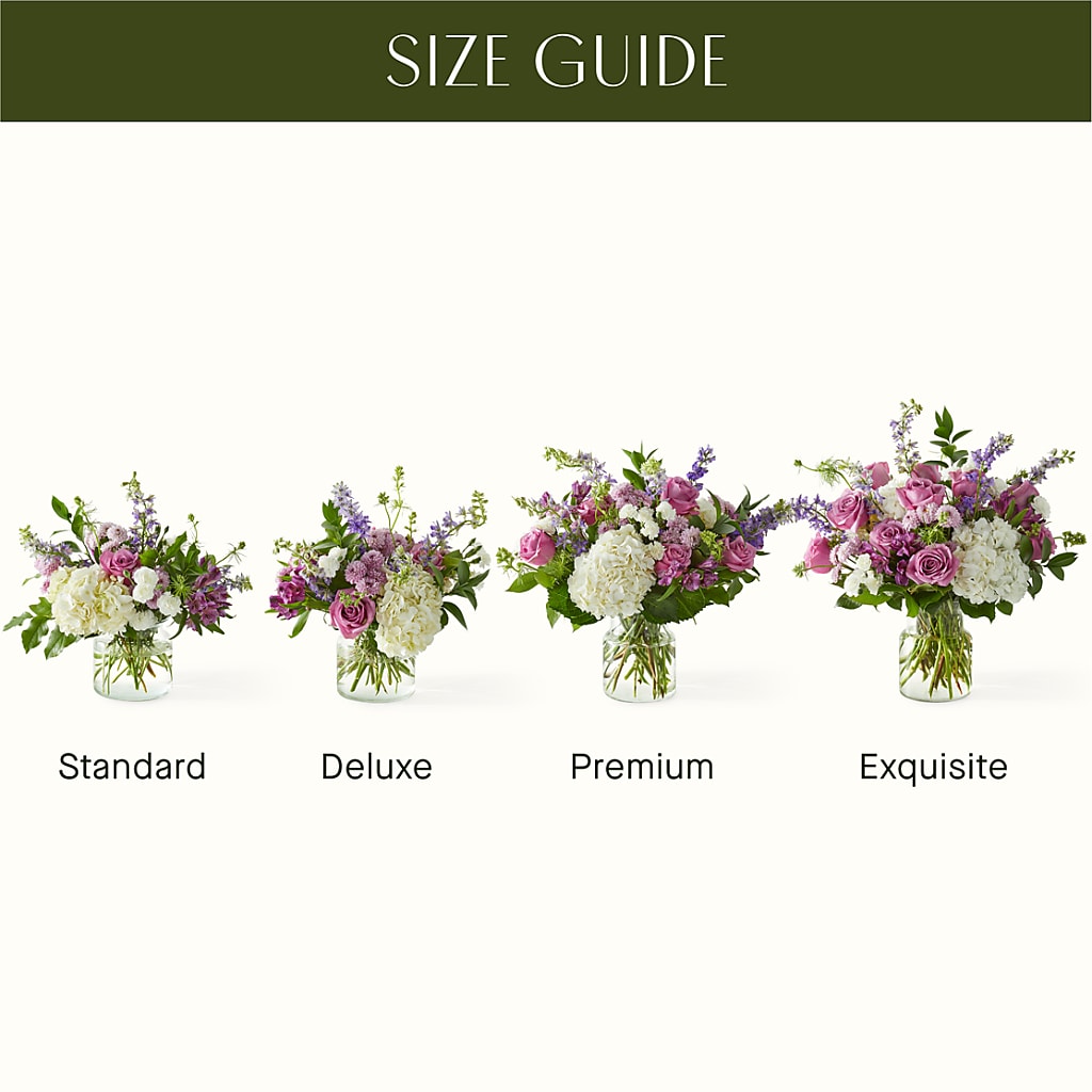 Violet Caress Bouquet – MEME'S FRANKLIN FLOWER SHOP, Franklin LA