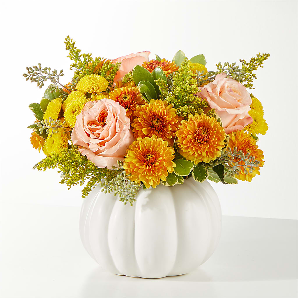 Peachy Pumpkin – MEME'S FRANKLIN FLOWER SHOP, Franklin LA