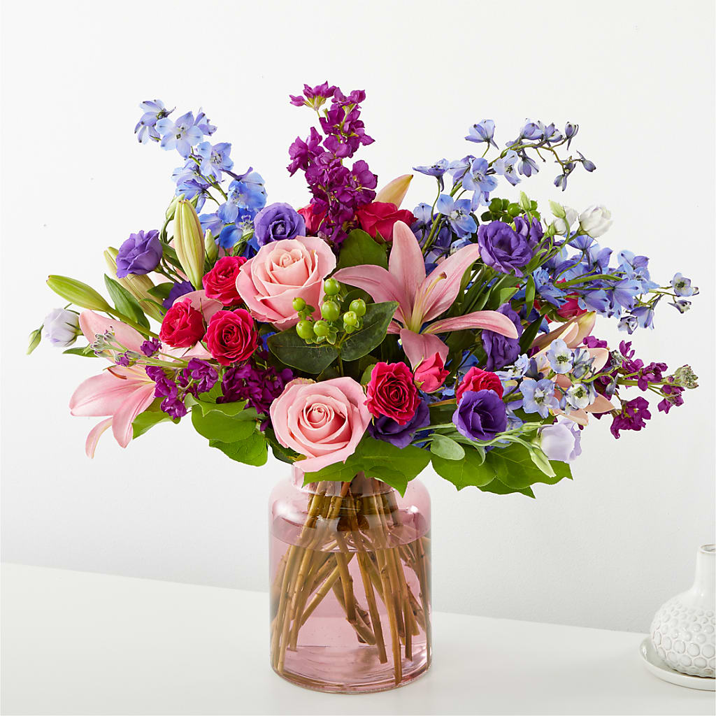 Breezy Meadows Bouquet – MEME'S FRANKLIN FLOWER SHOP, Franklin LA