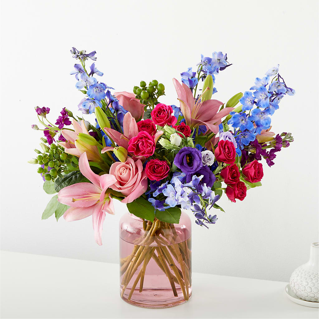 Breezy Meadows Bouquet – MEME'S FRANKLIN FLOWER SHOP, Franklin LA
