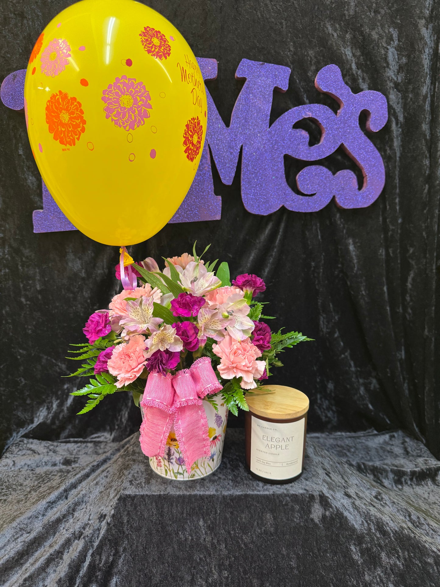 Spring Mix with Candle