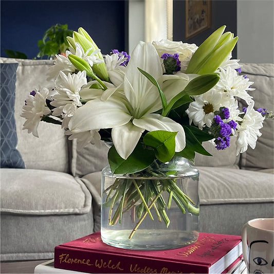 Beyond Blue Bouquet – MEME'S FRANKLIN FLOWER SHOP, Franklin LA