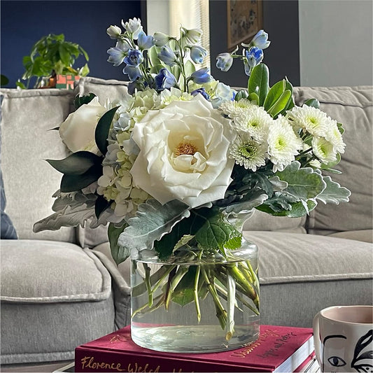 Clear Skies Bouquet – MEME'S FRANKLIN FLOWER SHOP, Franklin LA