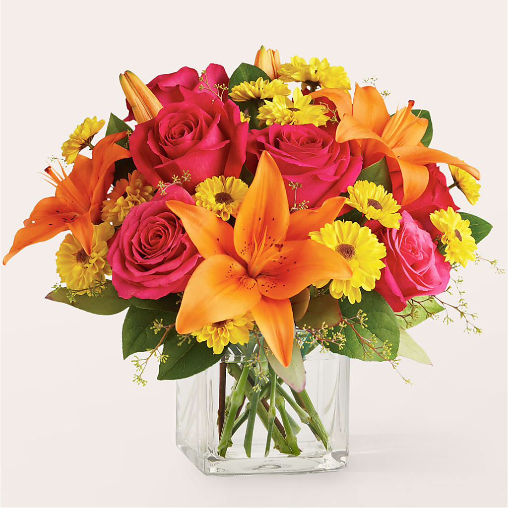 Neon Lights Bouquet – MEME'S FRANKLIN FLOWER SHOP, Franklin LA