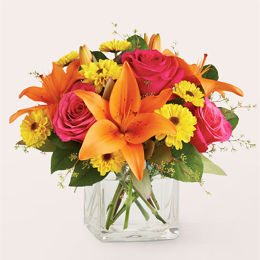 Neon Lights Bouquet – MEME'S FRANKLIN FLOWER SHOP, Franklin LA