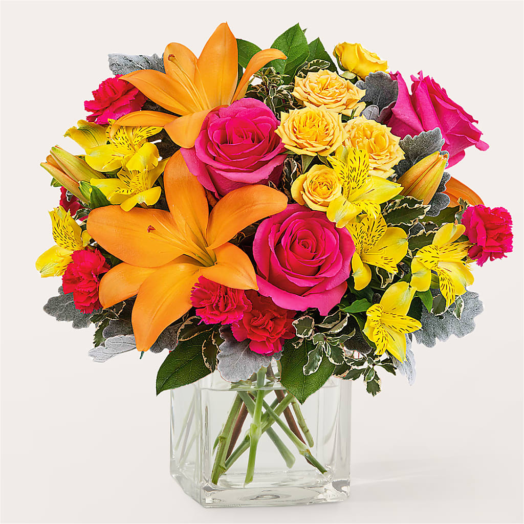 To the Tropics Bouquet – MEME'S FRANKLIN FLOWER SHOP, Franklin LA