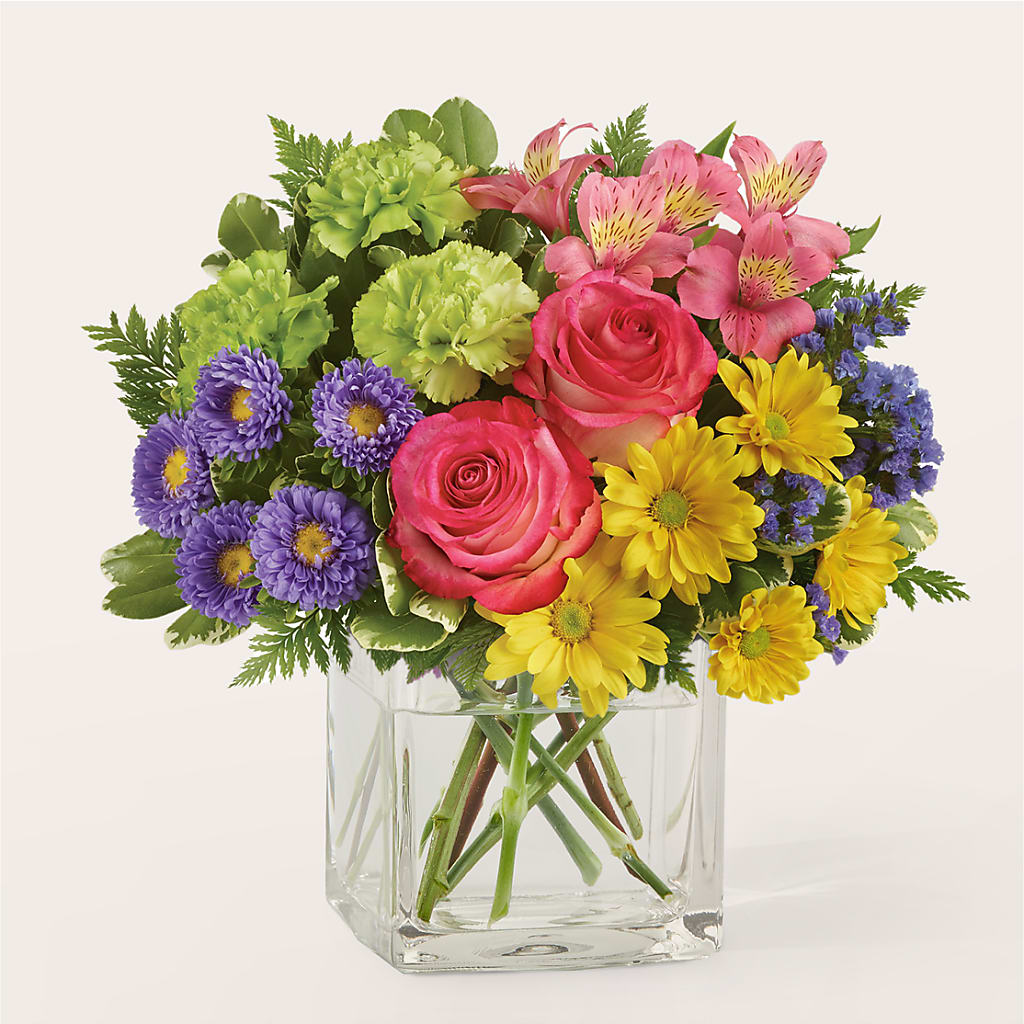 Candy Jar Bouquet – MEME'S FRANKLIN FLOWER SHOP, Franklin LA