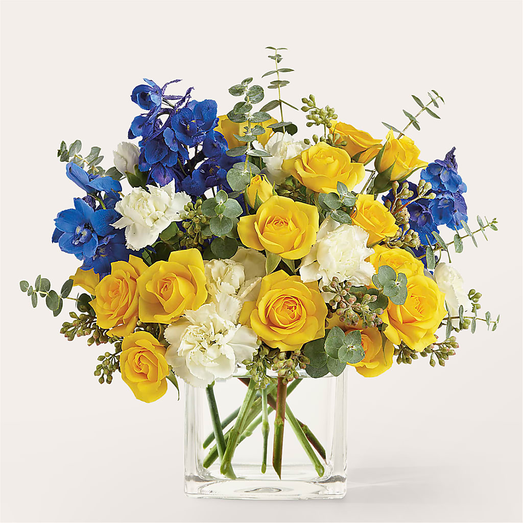 Sparkling Citrine Bouquet – MEME'S FRANKLIN FLOWER SHOP, Franklin LA