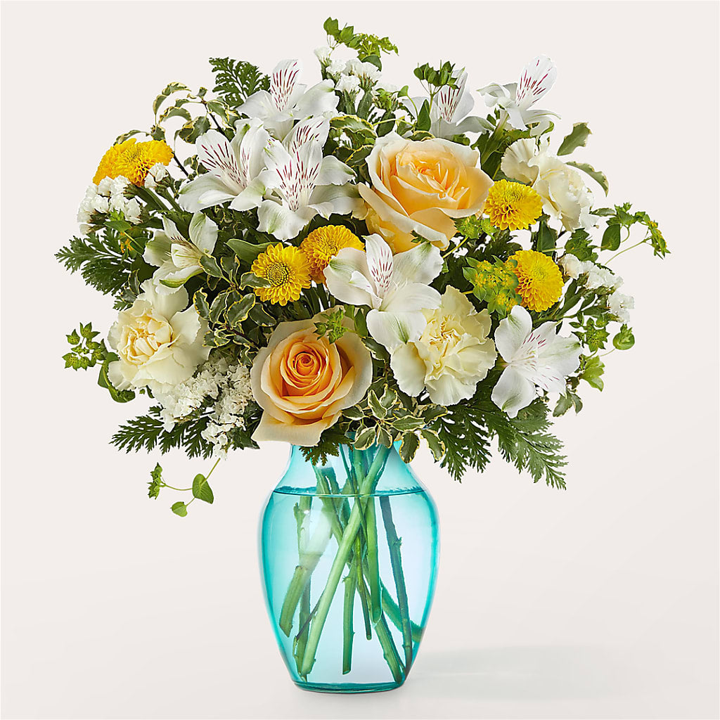Crisp and Clean Bouquet – MEME'S FRANKLIN FLOWER SHOP, Franklin LA