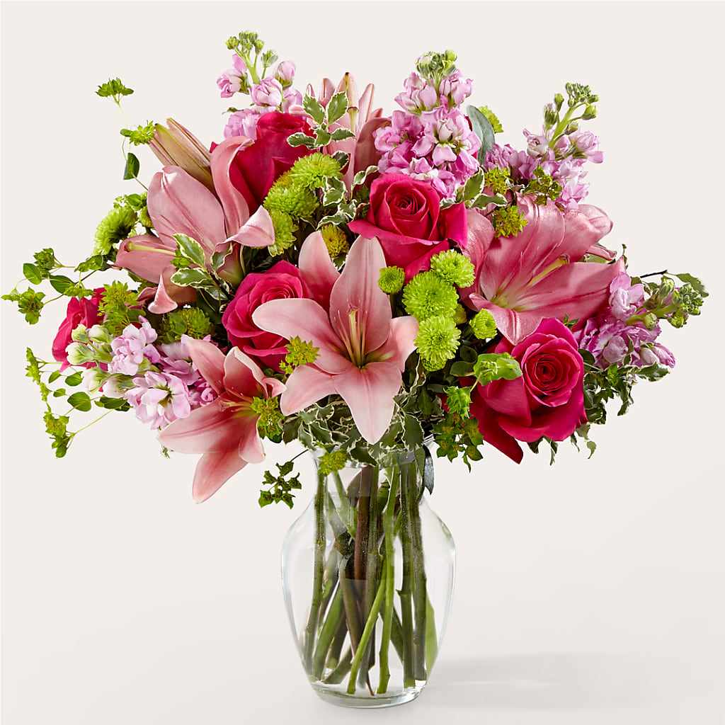 Cross My Heart Bouquet – MEME'S FRANKLIN FLOWER SHOP, Franklin LA