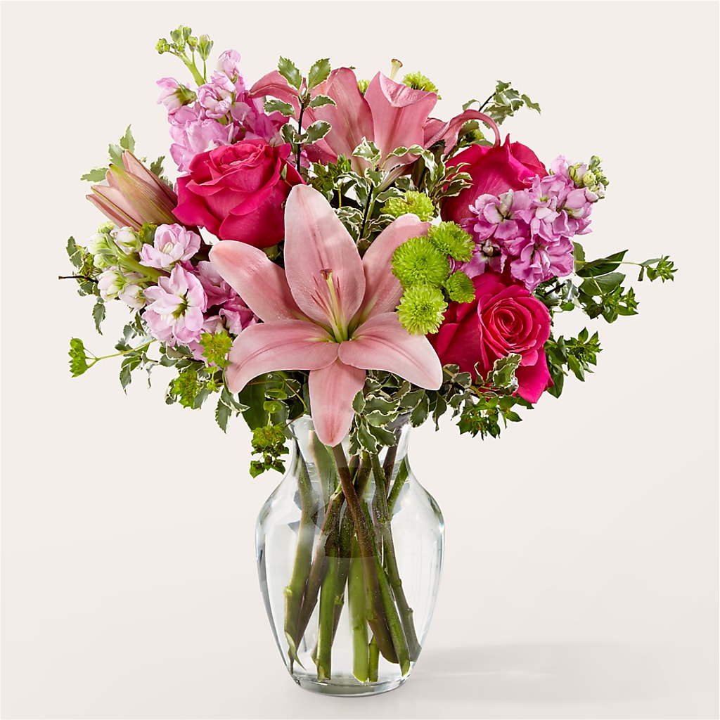 Cross My Heart Bouquet – MEME'S FRANKLIN FLOWER SHOP, Franklin LA