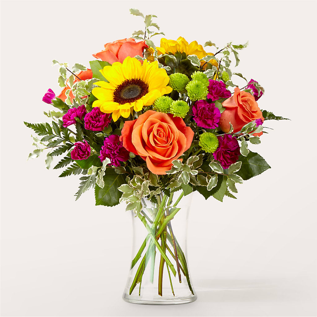 Warmth & Light Bouquet – MEME'S FRANKLIN FLOWER SHOP, Franklin LA