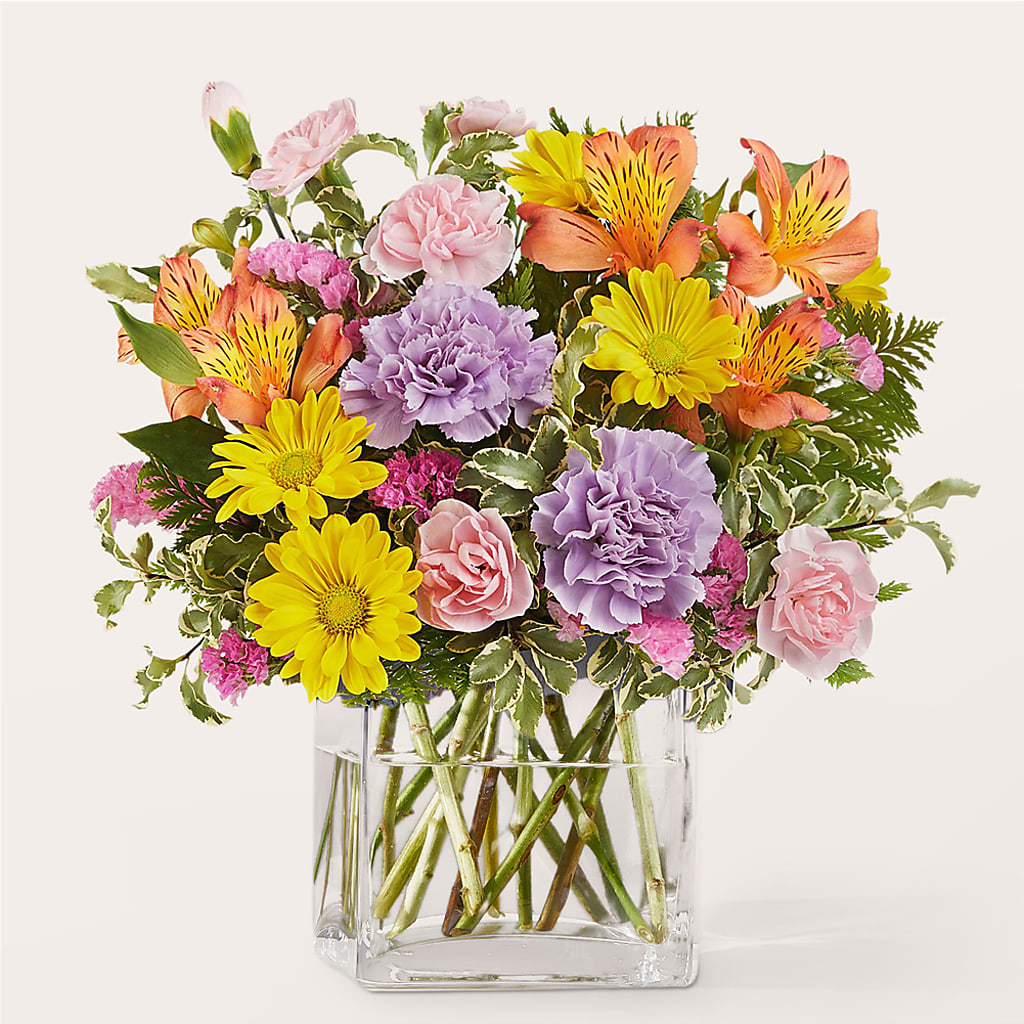 Shades of Happiness Bouquet – MEME'S FRANKLIN FLOWER SHOP, Franklin LA