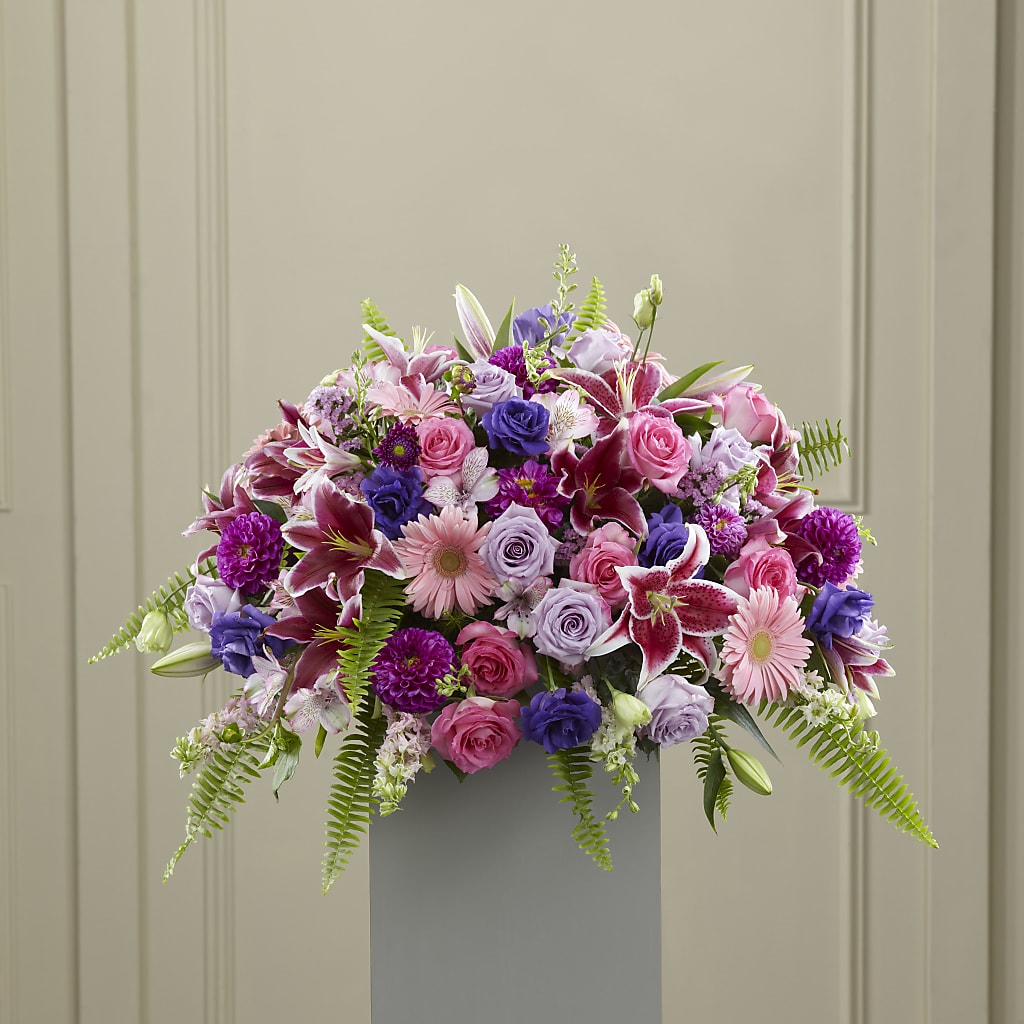 Fare Thee Well Pedestal – MEME'S FRANKLIN FLOWER SHOP, Franklin LA