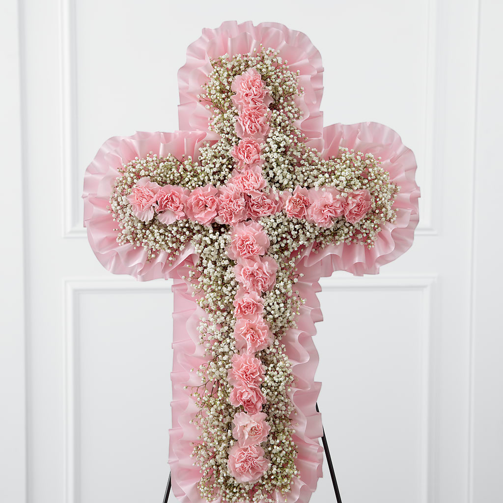 Angel's Cross Easel – MEME'S FRANKLIN FLOWER SHOP, Franklin LA