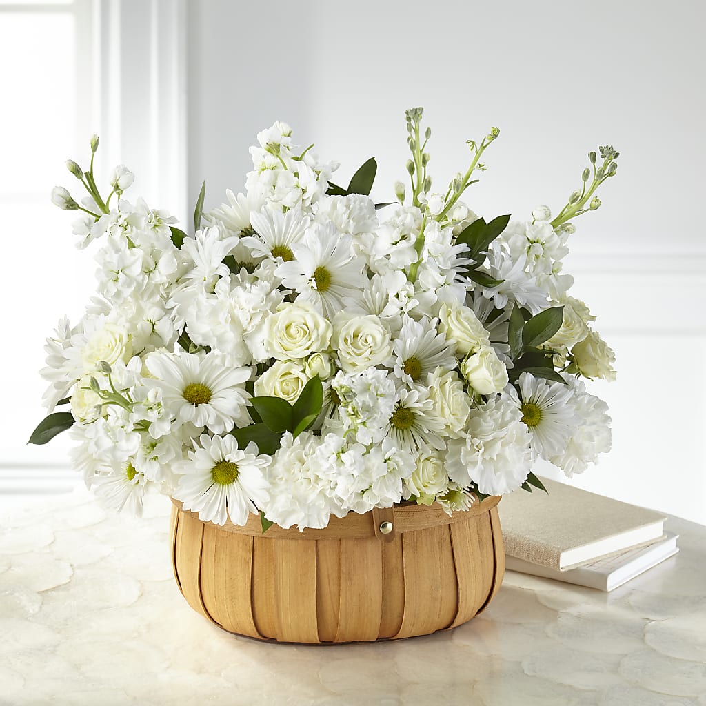 Graceful Garden Basket – MEME'S FRANKLIN FLOWER SHOP, Franklin LA