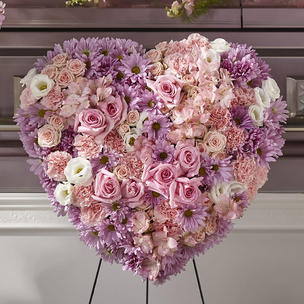 Heaven's Light Heart – MEME'S FRANKLIN FLOWER SHOP, Franklin LA
