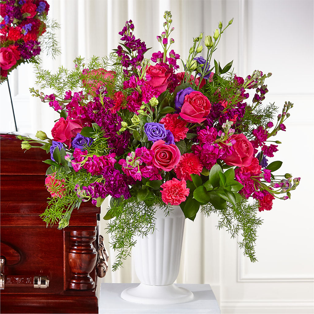Eternal Day Arrangement – MEME'S FRANKLIN FLOWER SHOP, Franklin LA