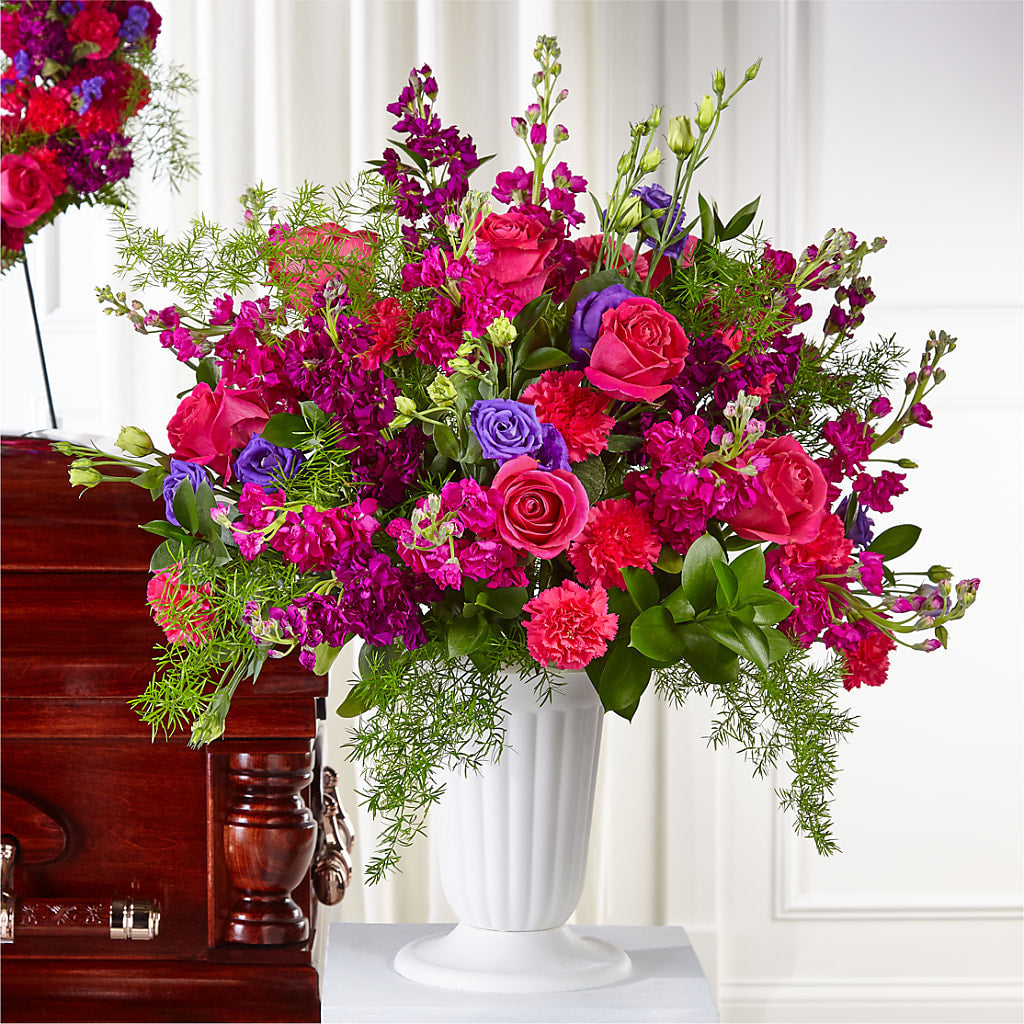Eternal Day Arrangement – MEME'S FRANKLIN FLOWER SHOP, Franklin LA