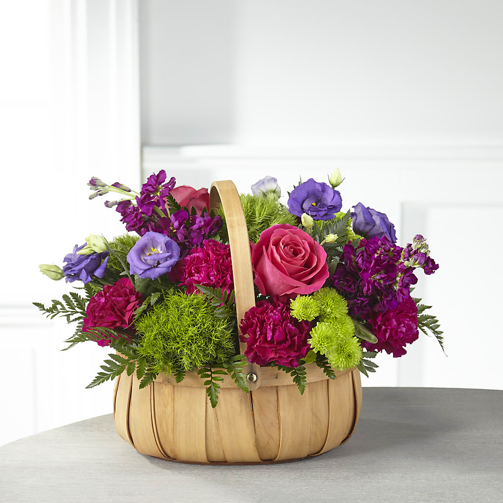 Serene Sanctuary Basket – MEME'S FRANKLIN FLOWER SHOP, Franklin LA