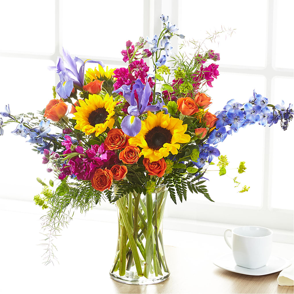 Rays of Life Bouquet – MEME'S FRANKLIN FLOWER SHOP, Franklin LA