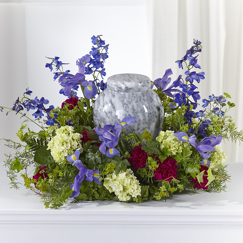 Forever Remembered Cremation Adornment – MEME'S FRANKLIN FLOWER SHOP, Franklin LA