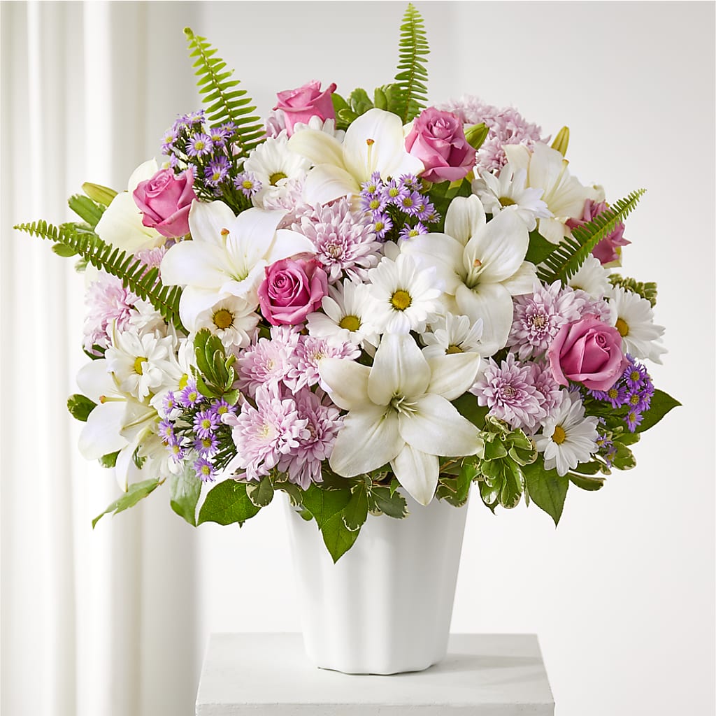 Warmest Thoughts Tabletop Basket – MEME'S FRANKLIN FLOWER SHOP, Franklin LA