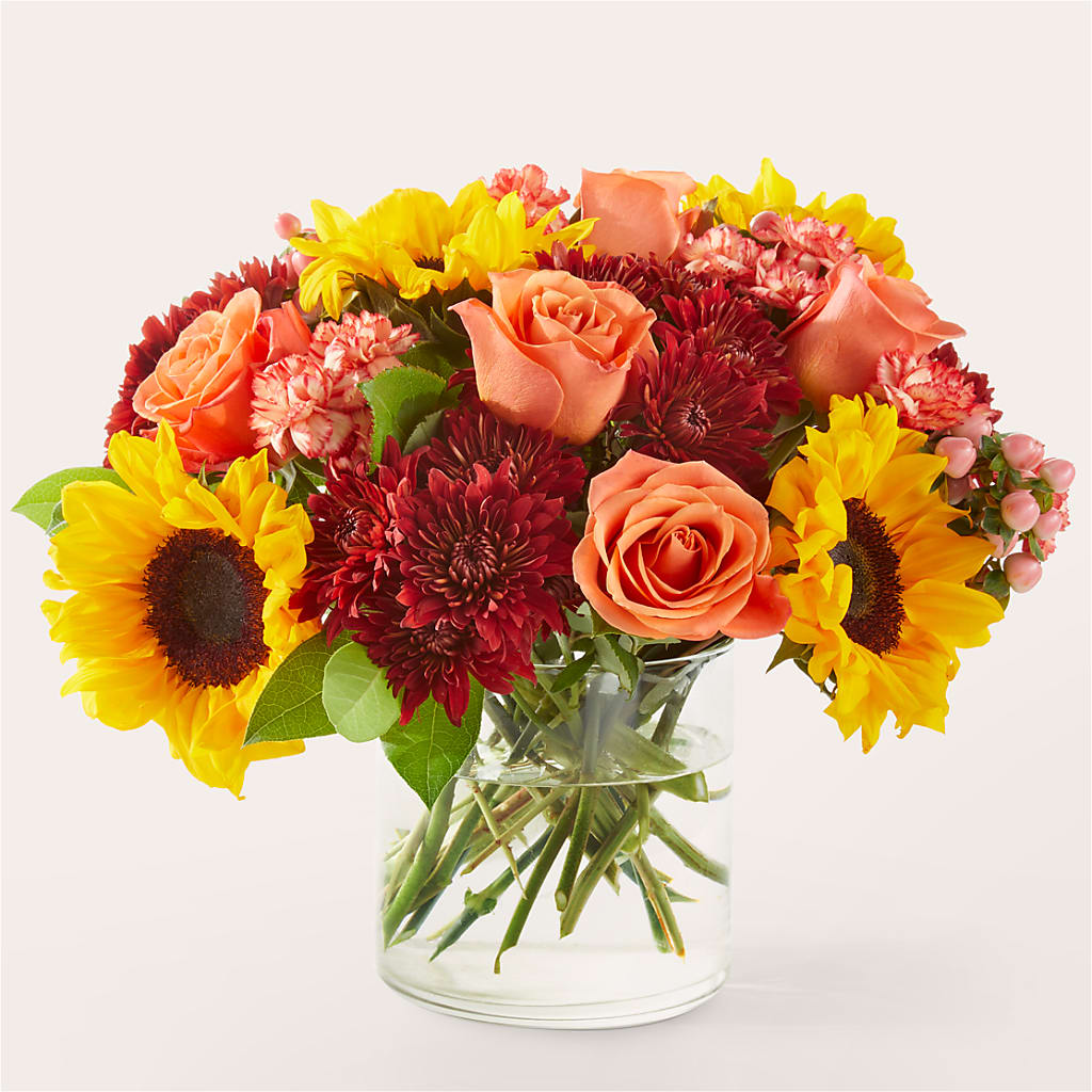 September Sunset Bouquet – MEME'S FRANKLIN FLOWER SHOP, Franklin LA