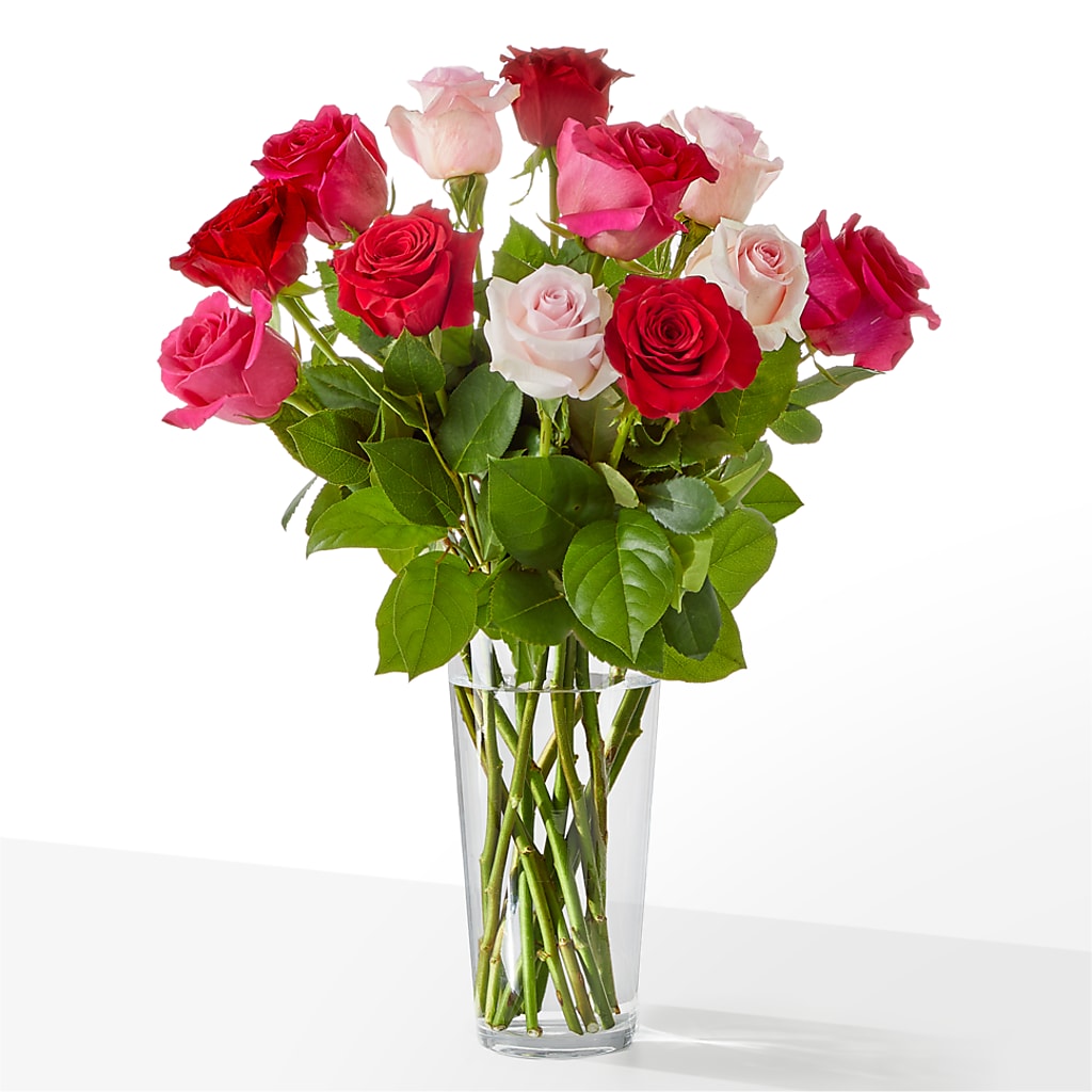 Charming Rose Bouquet – MEME'S FRANKLIN FLOWER SHOP, Franklin LA