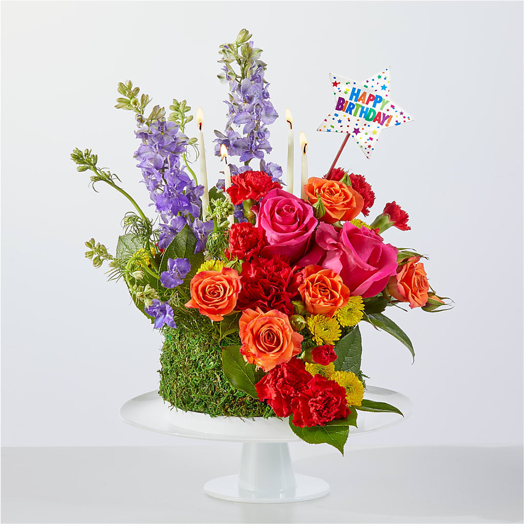 Best Year Yet Floral Cake – MEME'S FRANKLIN FLOWER SHOP, Franklin LA