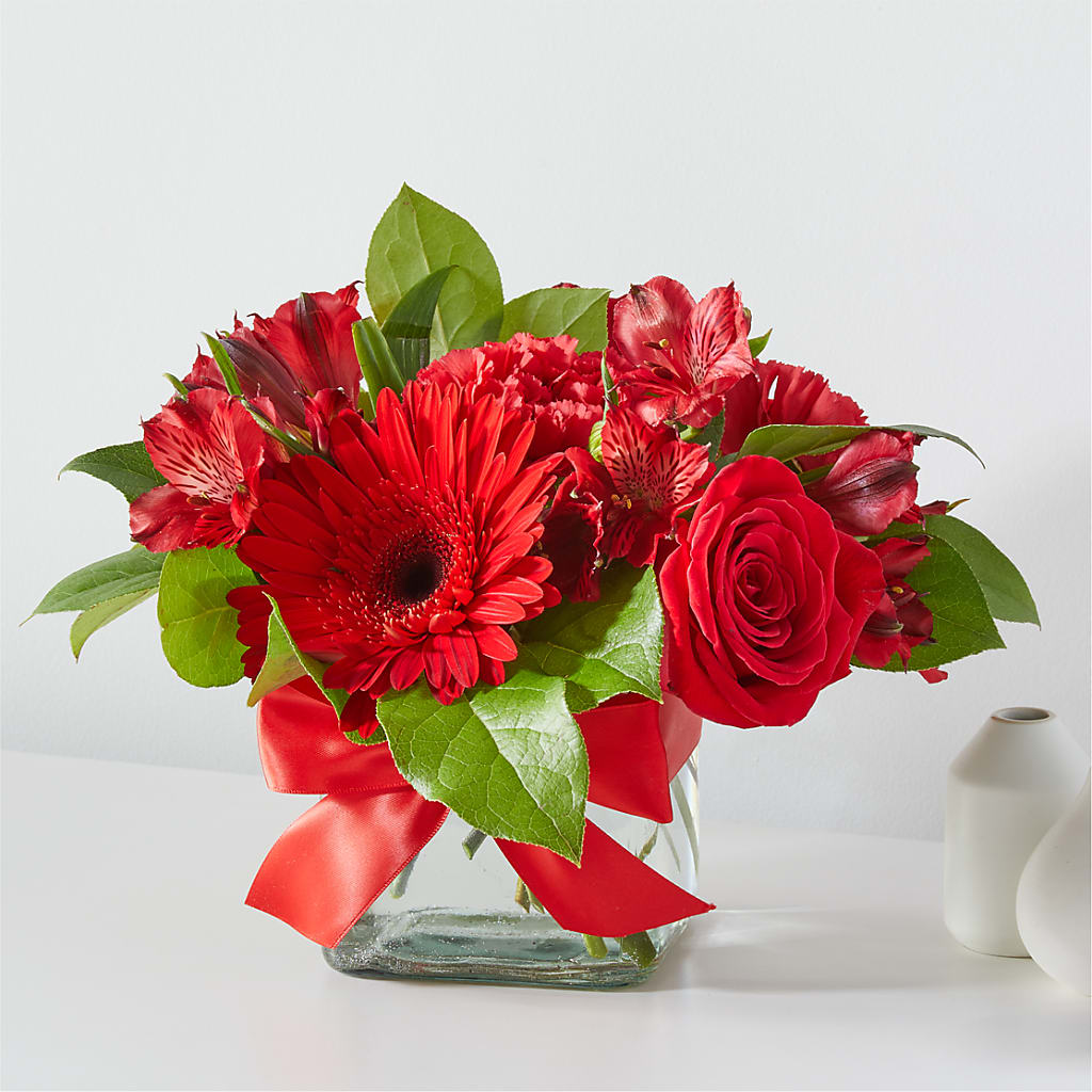Red Hot Bouquet – MEME'S FRANKLIN FLOWER SHOP, Franklin LA