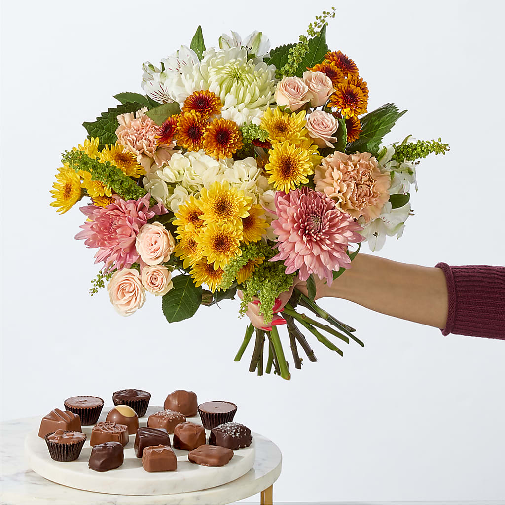 Fall Celebration Bouquet – MEME'S FRANKLIN FLOWER SHOP, Franklin LA