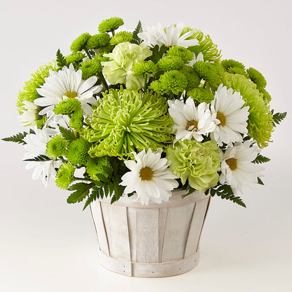 Lucky Charm Basket (Standard) – MEME'S FRANKLIN FLOWER SHOP, Franklin LA