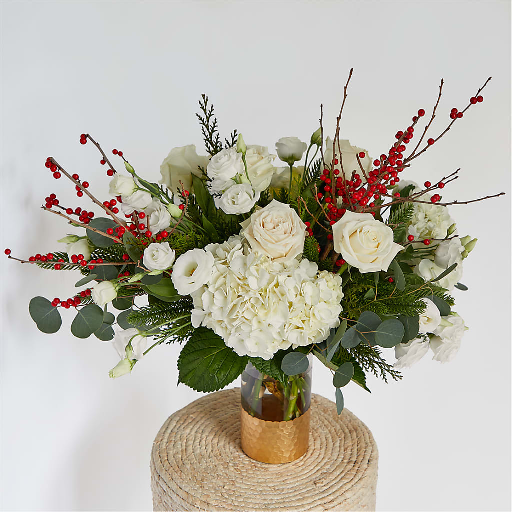 Frosted Windows Bouquet – MEME'S FRANKLIN FLOWER SHOP, Franklin LA