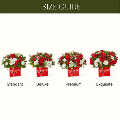 Presents Under the Tree Bouquet – MEME'S FRANKLIN FLOWER SHOP, Franklin LA