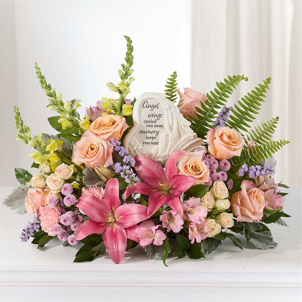 Gentle Light Arrangement – MEME'S FRANKLIN FLOWER SHOP, Franklin LA