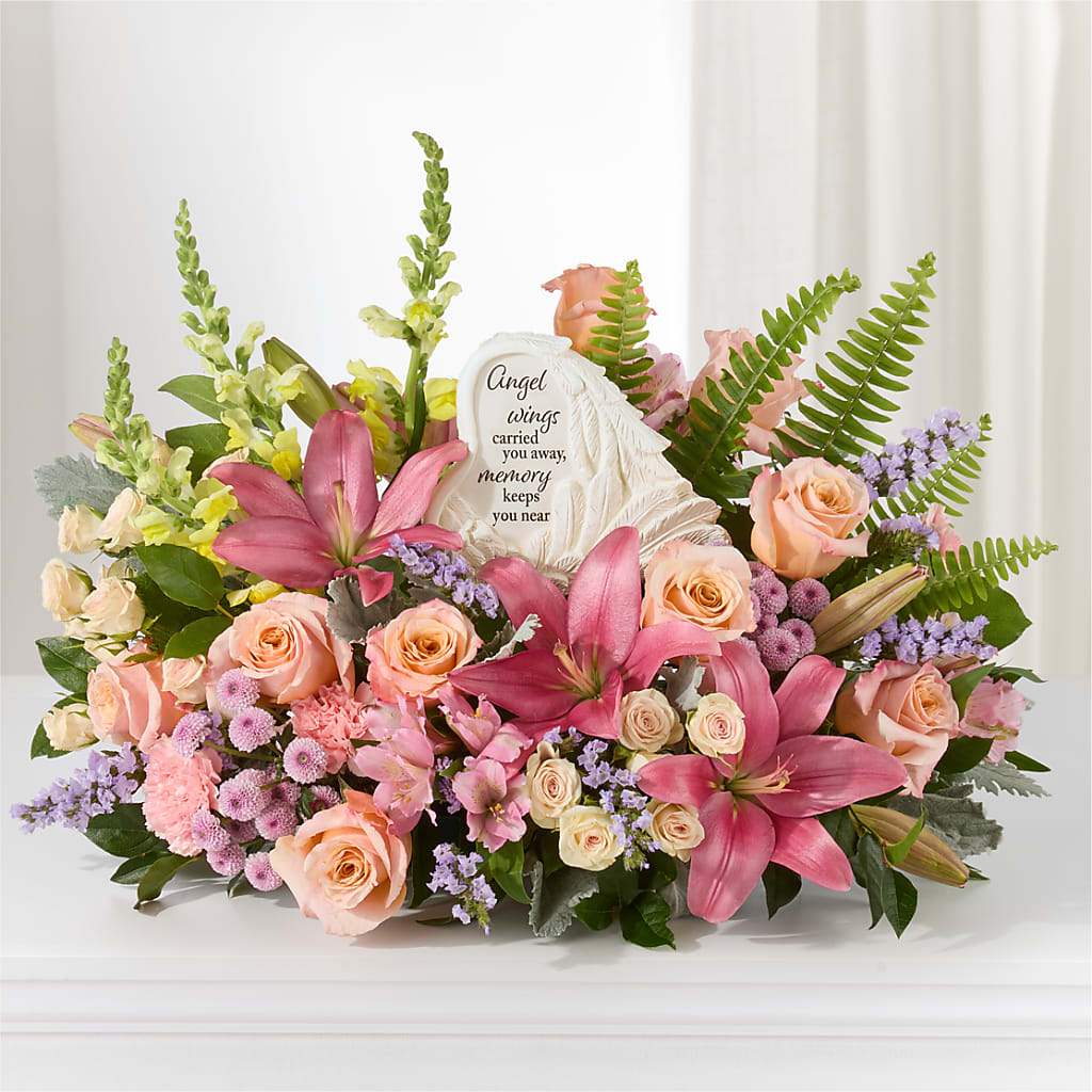 Gentle Light Arrangement – MEME'S FRANKLIN FLOWER SHOP, Franklin LA