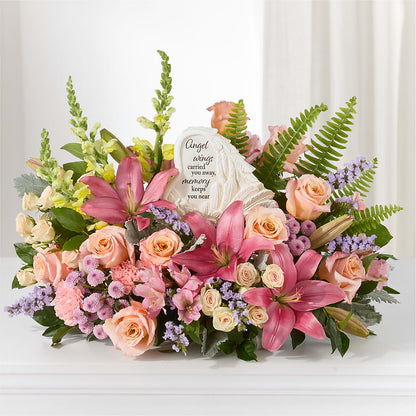 Gentle Light Arrangement – MEME'S FRANKLIN FLOWER SHOP, Franklin LA