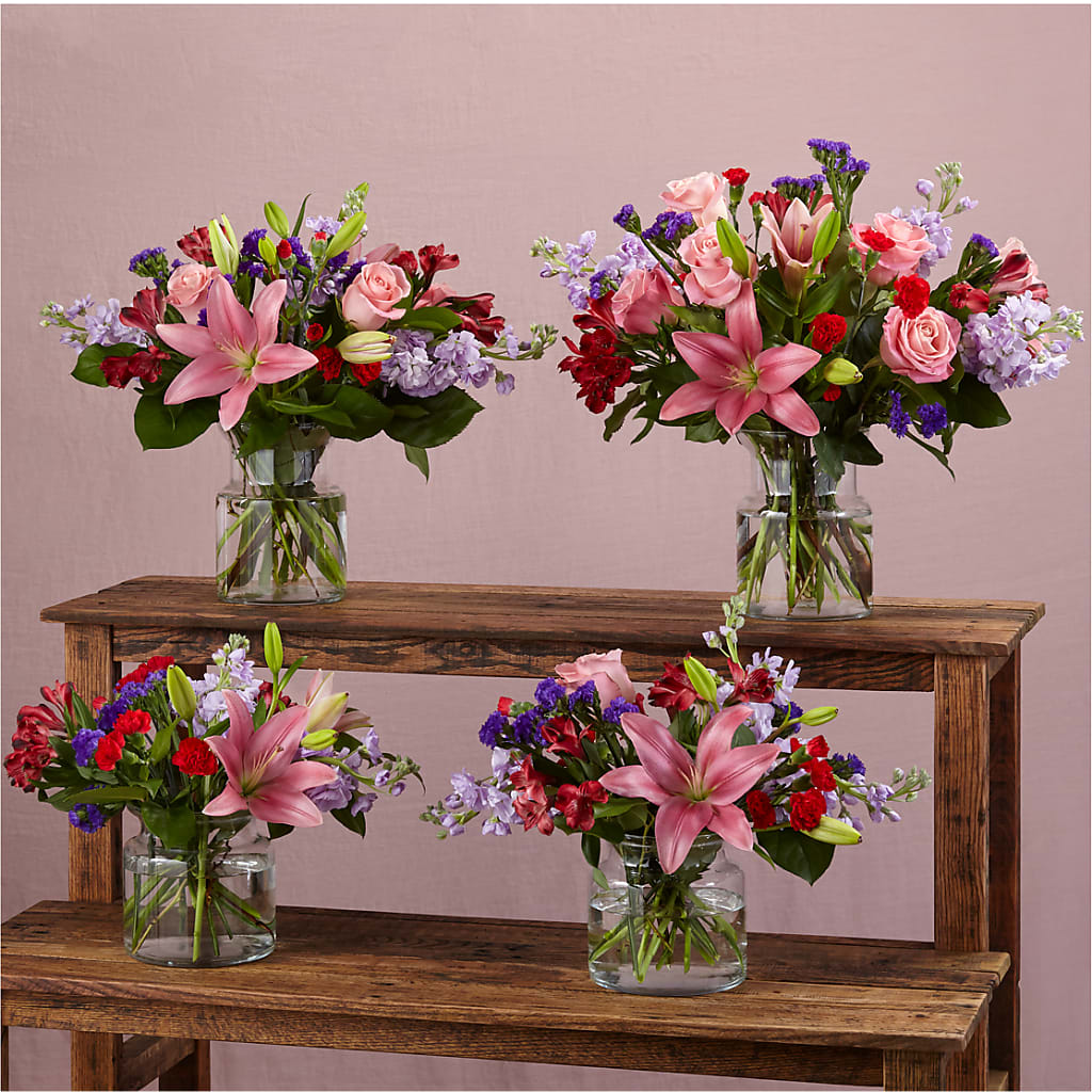 Romantique Bouquet – MEME'S FRANKLIN FLOWER SHOP, Franklin LA