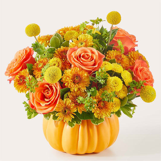 Gourdgeous Pumpkin – MEME'S FRANKLIN FLOWER SHOP, Franklin LA