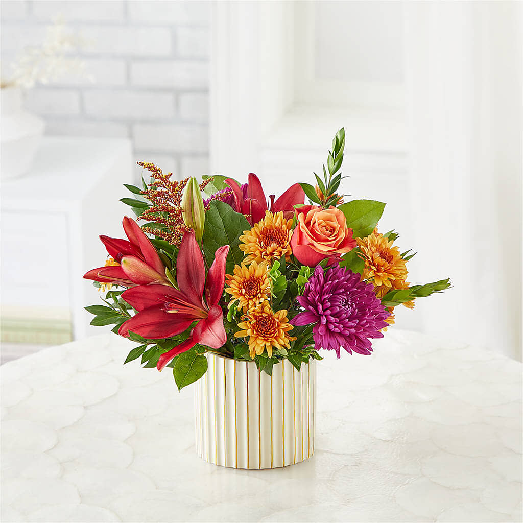 Burgundy Landscape Bouquet – MEME'S FRANKLIN FLOWER SHOP, Franklin LA