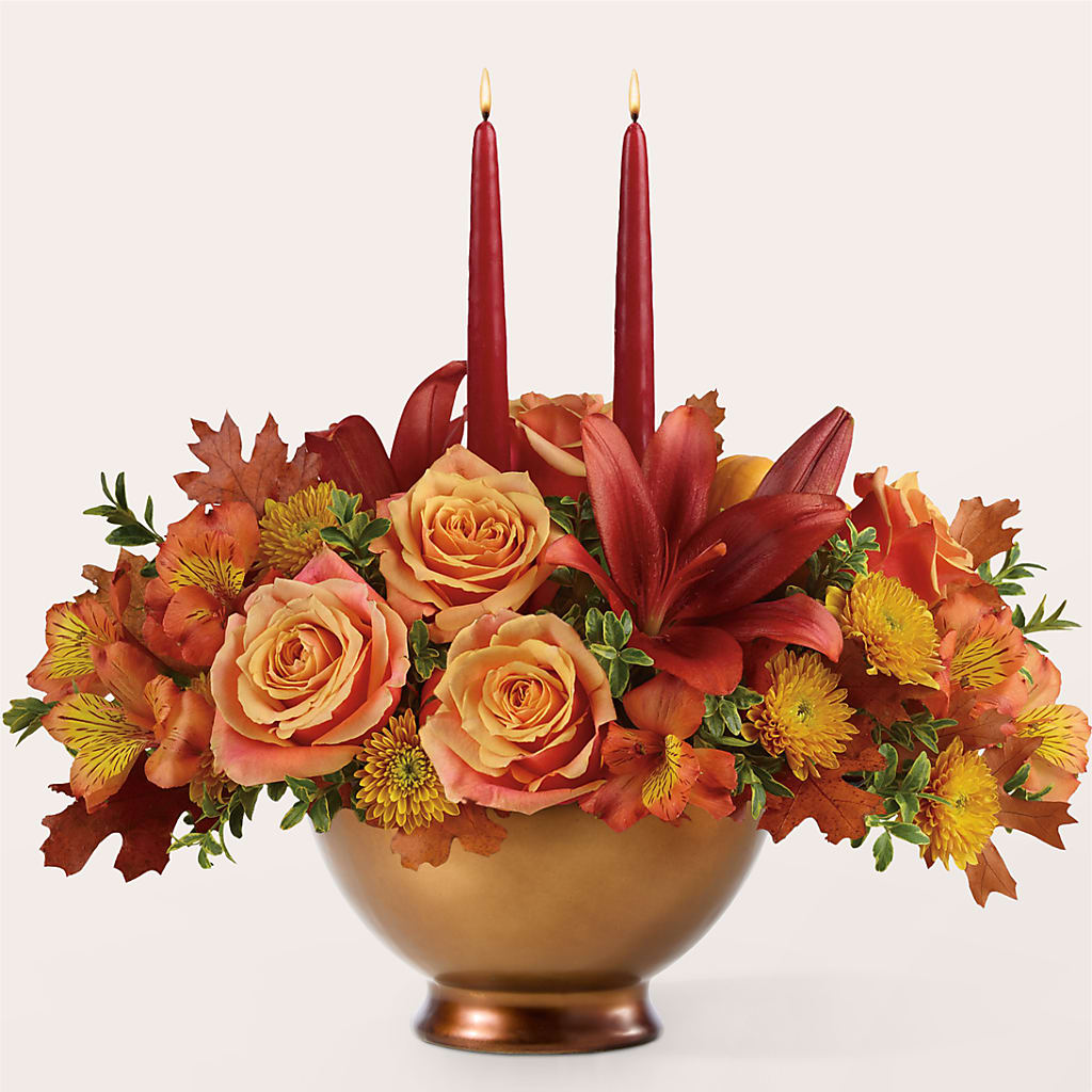 Harvest Table Centerpiece – MEME'S FRANKLIN FLOWER SHOP, Franklin LA