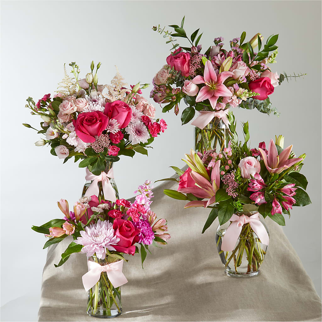 Pink Ribbon - A Florist Original – MEME'S FRANKLIN FLOWER SHOP, Franklin LA