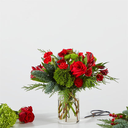 Merry Moment Bouquet – A Florist Original – MEME'S FRANKLIN FLOWER SHOP, Franklin LA