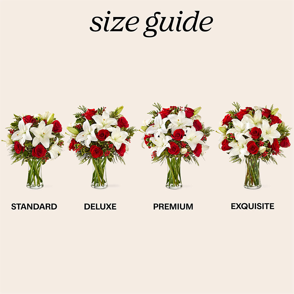 Sparkling Snowflakes Bouquet – MEME'S FRANKLIN FLOWER SHOP, Franklin LA