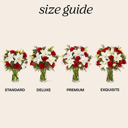 Sparkling Snowflakes Bouquet – MEME'S FRANKLIN FLOWER SHOP, Franklin LA