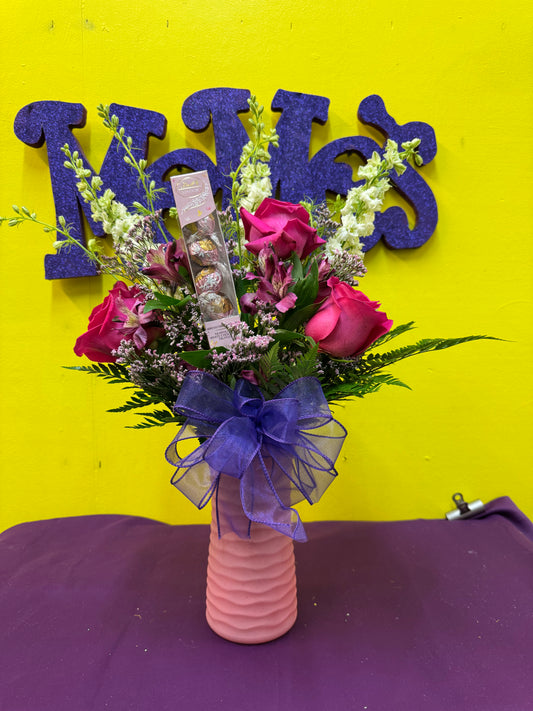 Spring Mix with Roses and Lindor